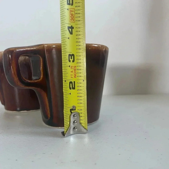 Hull‎ pottery drip glaze set of 2 coffee mugs 8 oz Vintage EUC! - Picture 5 of 5